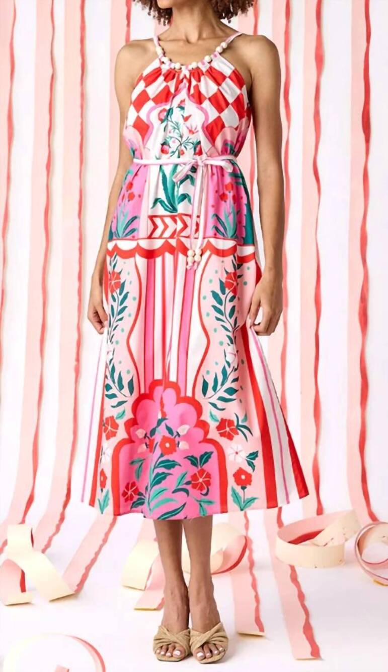 NEW CROSBY BY MOLLIE BURCH della midi dress in palladio